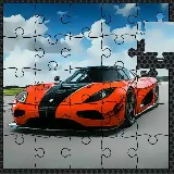 Luxury Swedish Cars Jigsaw